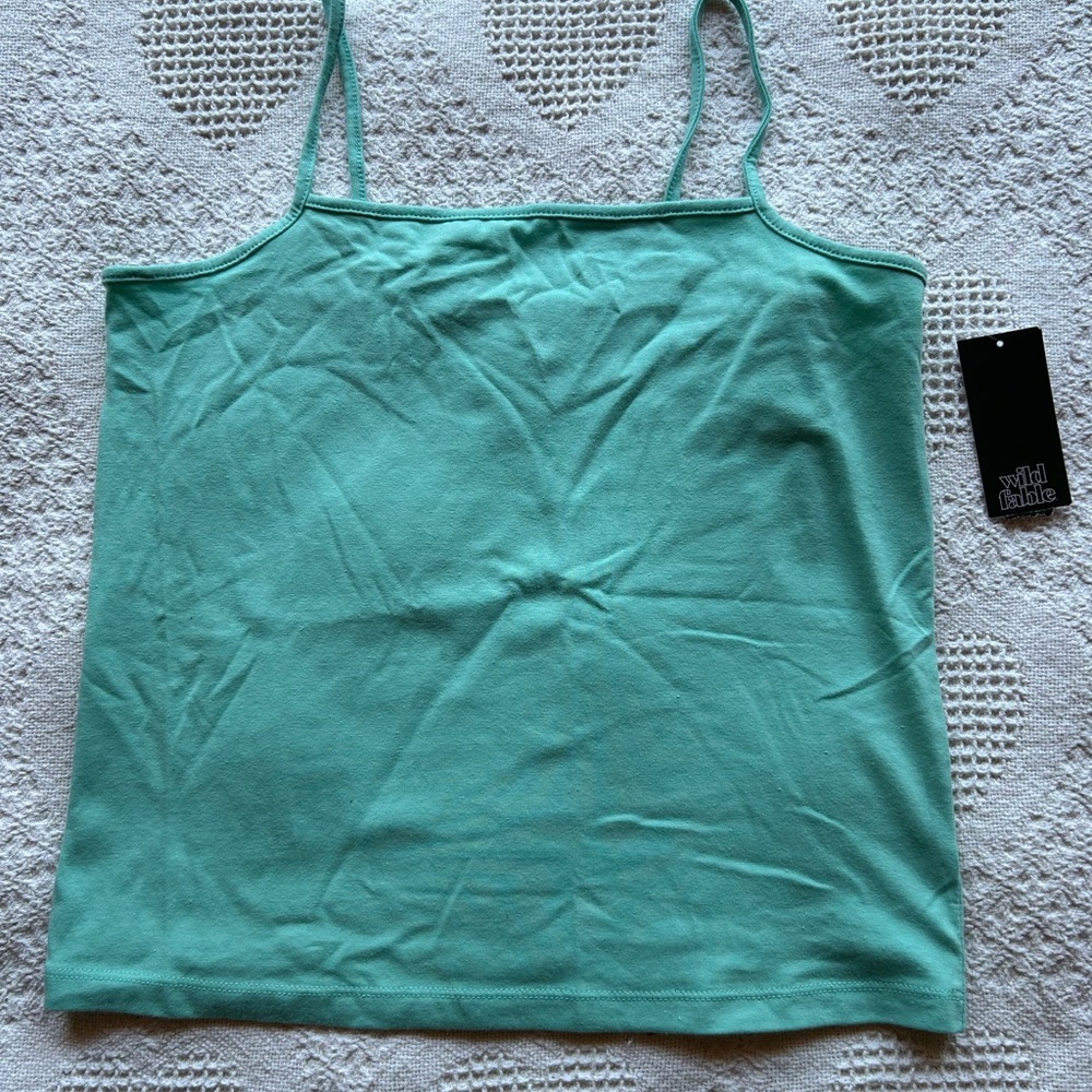 Wild Fable Aqua Camisole Top